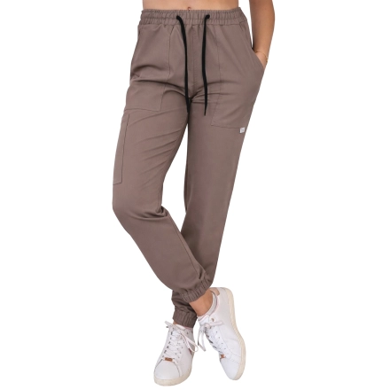 Joggery medyczne cappucino casual premium roz. M